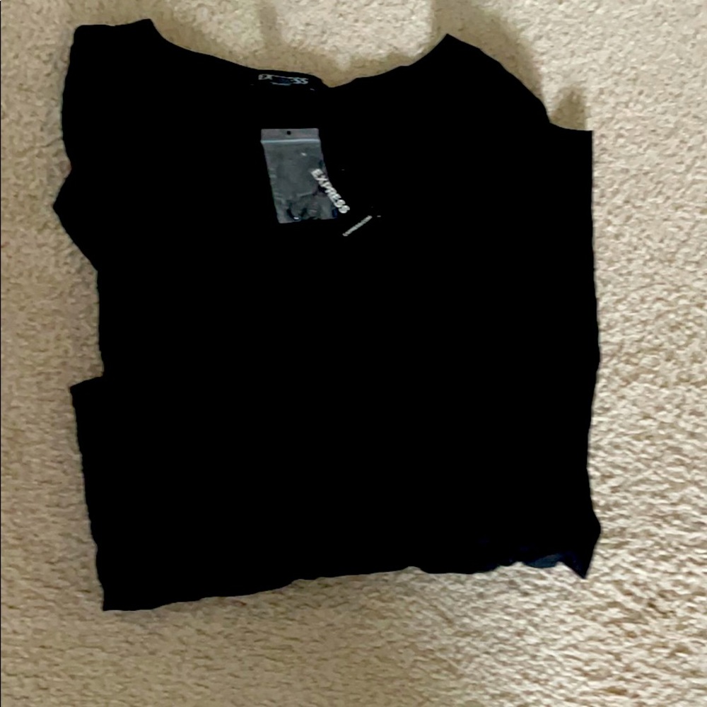 Black portfolio long sleeve shirt
